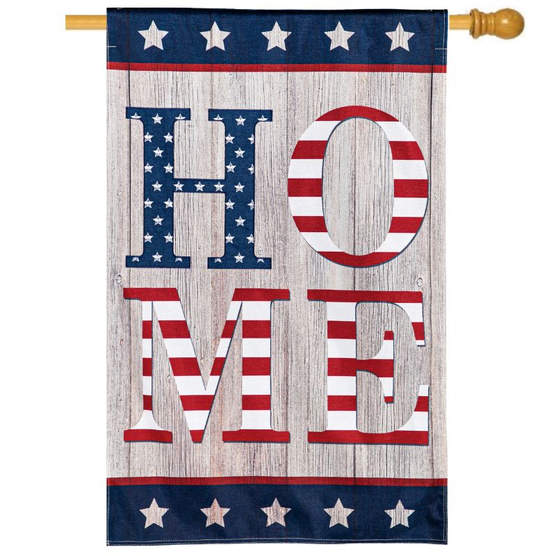 Stacked Home House Flag